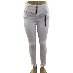 Franka Colombian White Butt Lifting Jean FR009 New With Tags